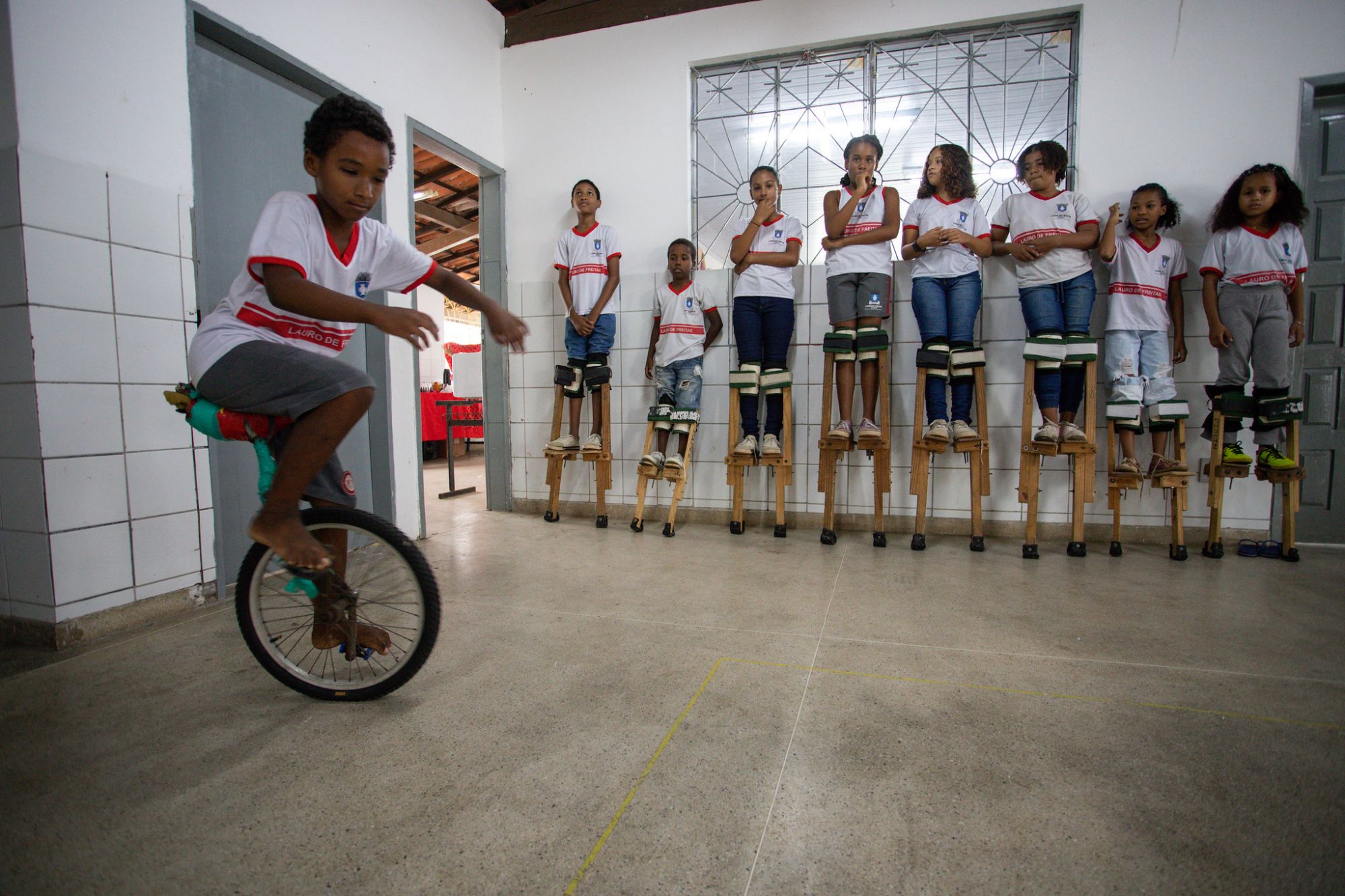 Projeto Educarte leva arte e esporte às férias dos estudantes de